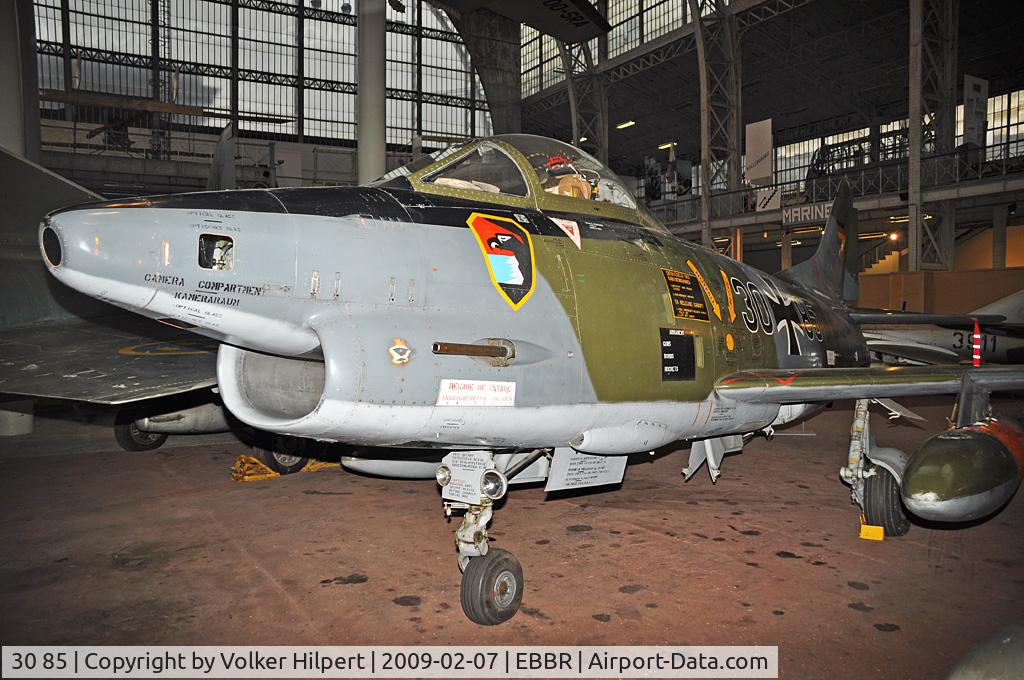 30 85, Fiat G-91R/3 C/N D348, Museum Brussels