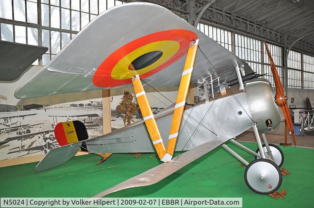 N5024, Nieuport 23 C-1 C/N 064, Museum Brussels