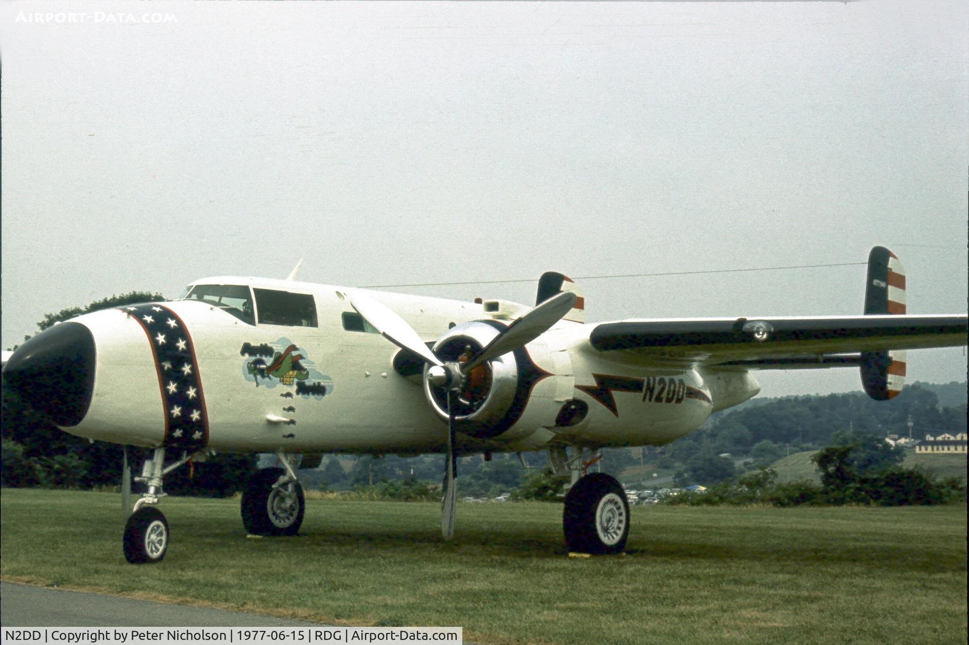 N2DD, North American TB-25D C/N 87-7949, TB-25D 41-29784 as 
