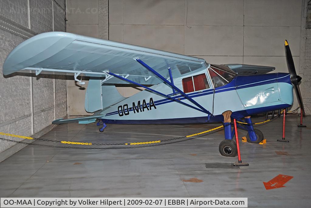 OO-MAA, 1946 SAI KZ III U-2 C/N 72, Museum Brussels