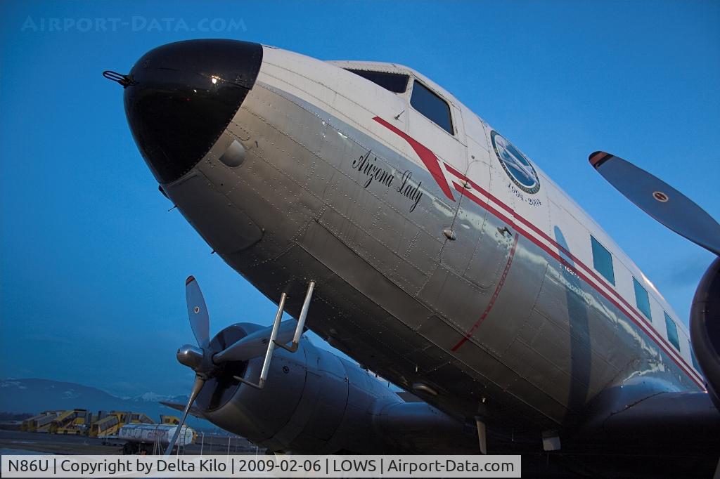 N86U, 1944 Douglas C-47A Skytrain (DC-3) C/N 13073, DC3 Club Salzburg