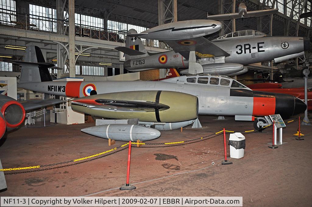 NF11-3, Gloster Meteor NF.11 C/N Not found NF11-3, Museum Brussels