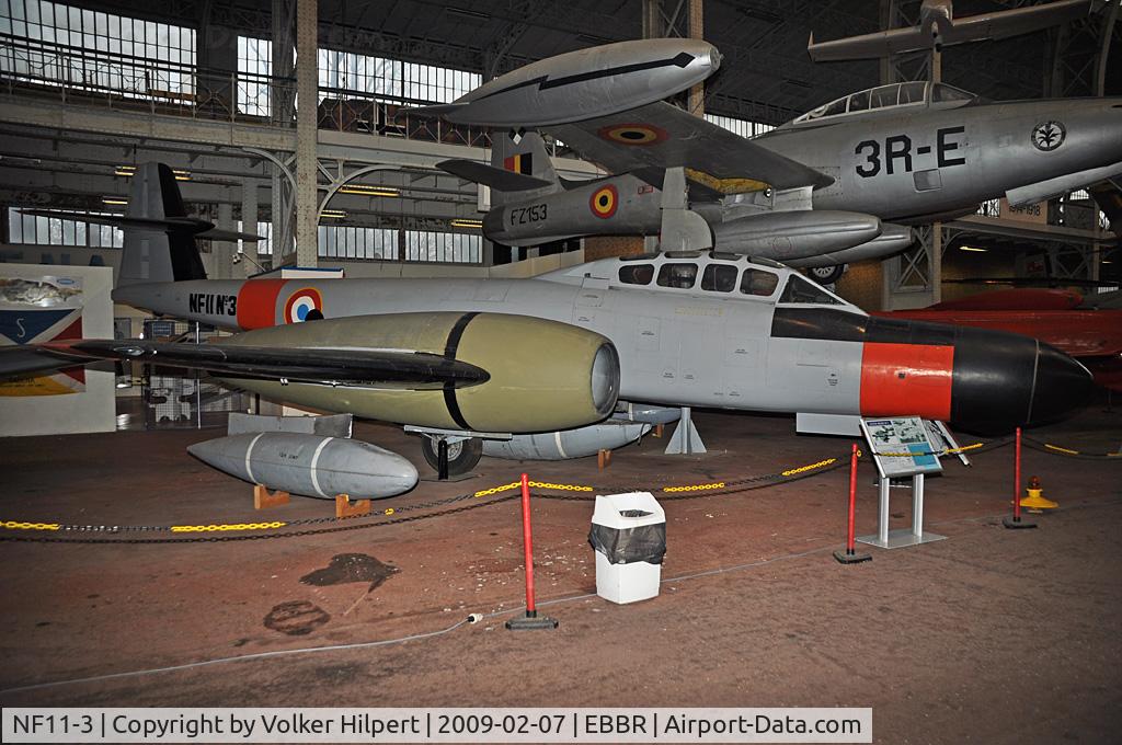 NF11-3, Gloster Meteor NF.11 C/N Not found NF11-3, Museum Brussels