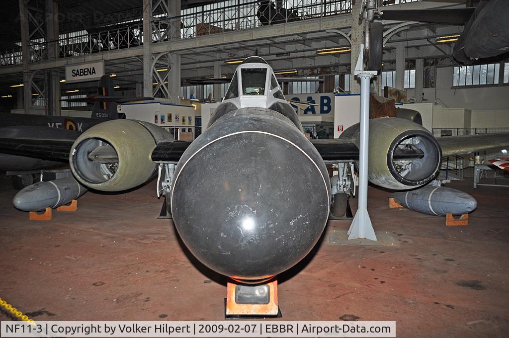 NF11-3, Gloster Meteor NF.11 C/N Not found NF11-3, Museum Brussels