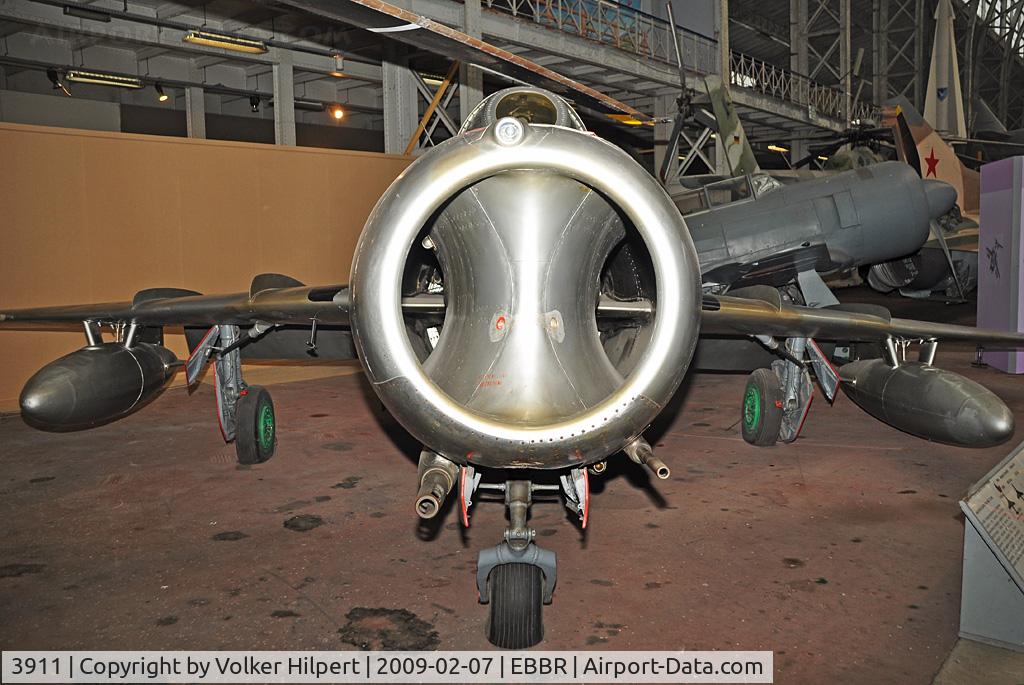 3911, Mikoyan-Gurevich MiG-29AS C/N 2960532039, museum Brussels