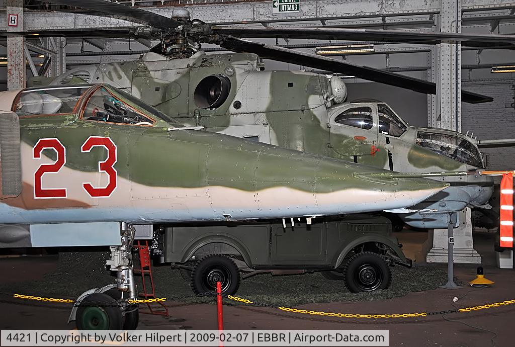 23, Mikoyan-Gurevich MiG-23BN C/N 0393215732, museum Brussels