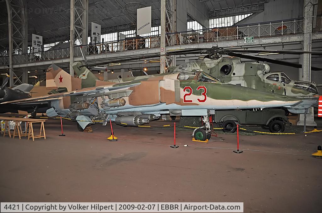 23, Mikoyan-Gurevich MiG-23BN C/N 0393215732, museum Brussels