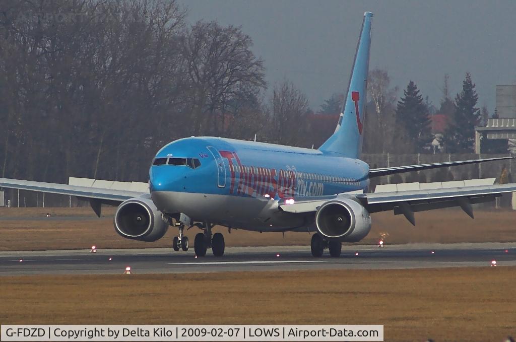 G-FDZD, 2007 Boeing 737-8K5 C/N 35132, THOMSONfly