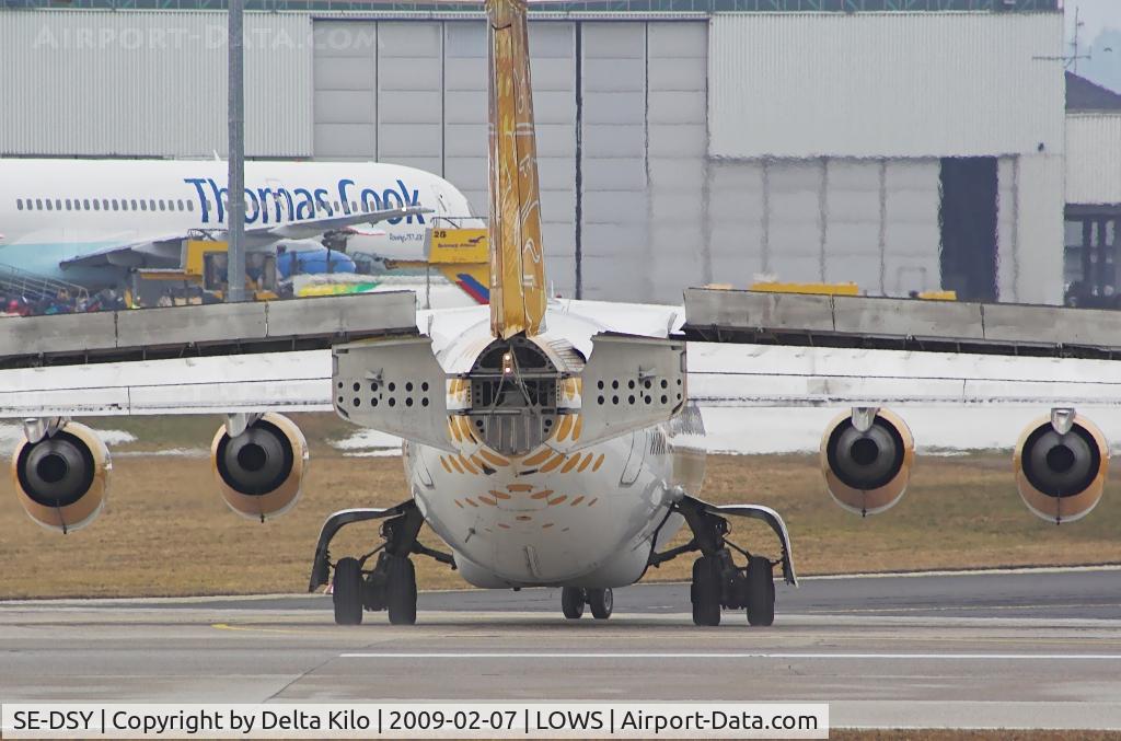 SE-DSY, 1995 British Aerospace Avro 146-RJ100 C/N E3263, MALMÖ AVIATION