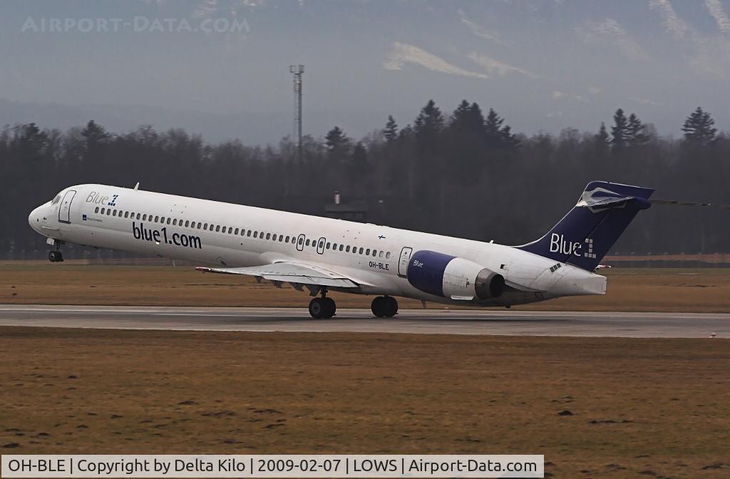 OH-BLE, 1996 McDonnell Douglas MD-90-30 C/N 53457, BLUE 1   McDonnell Douglas MD-83