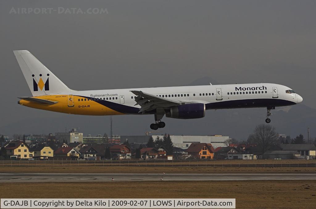 G-DAJB, 1987 Boeing 757-2T7 C/N 23770, Monarch Airlines