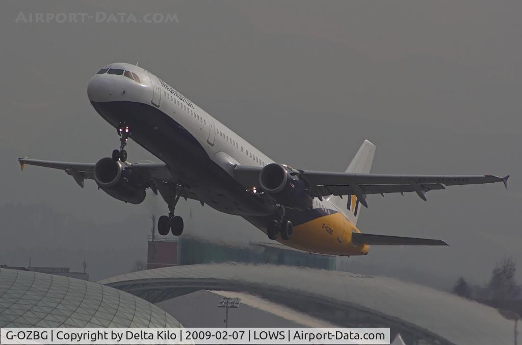 G-OZBG, 2003 Airbus A321-231 C/N 1941, Monarch Airlines