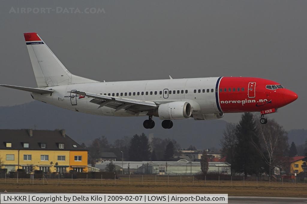 LN-KKR, 1988 Boeing 737-3Y0 C/N 24256, Norwegian Air Shuttle