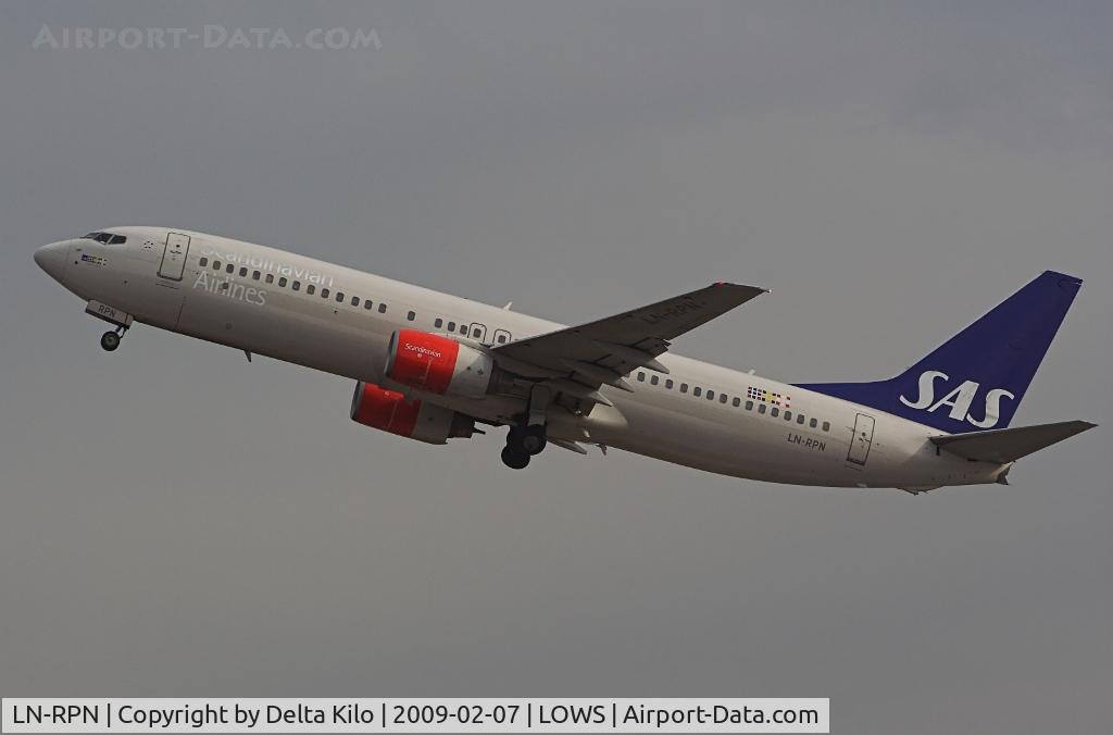 LN-RPN, 2000 Boeing 737-883 C/N 30470, SAS Norge