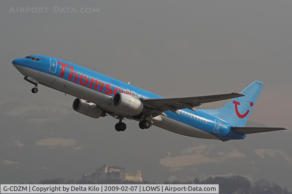 G-CDZM, 2000 Boeing 737-804 C/N 30466, THOMSONfly