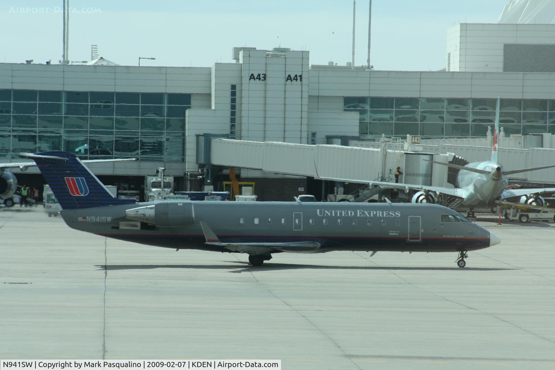 N941SW, 2003 Bombardier CRJ-200LR (CL-600-2B19) C/N 7750, CL-600-2B19