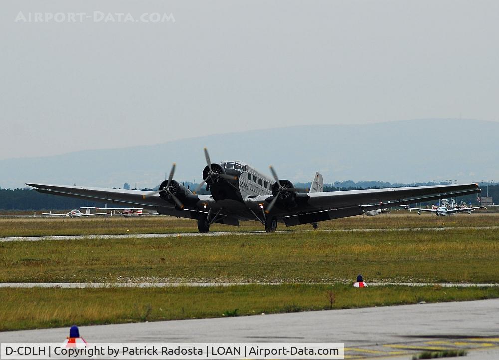D-CDLH, 1936 Junkers Ju-52/3m C/N 130714, D-AQUI in Wiener Neustadt Ost