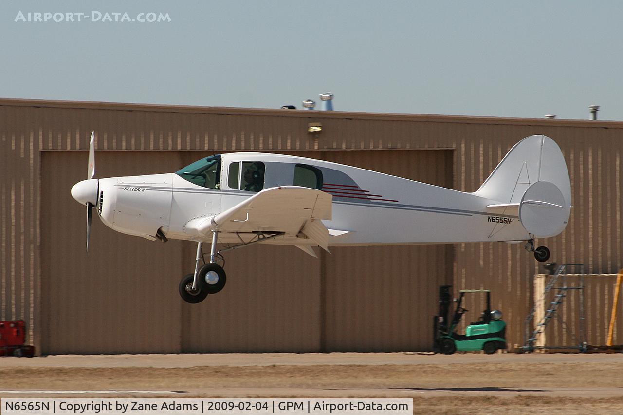 N6565N, 1950 Bellanca 14-19 Cruisair Senior C/N 2018, At Grand Prairie Municipal