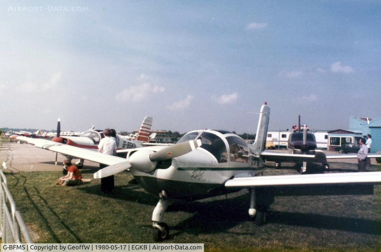 G-BFMS, 1978 Socata MS-894E Rallye Minerva 220GT C/N 13103, Present at the 1980 Air Fair