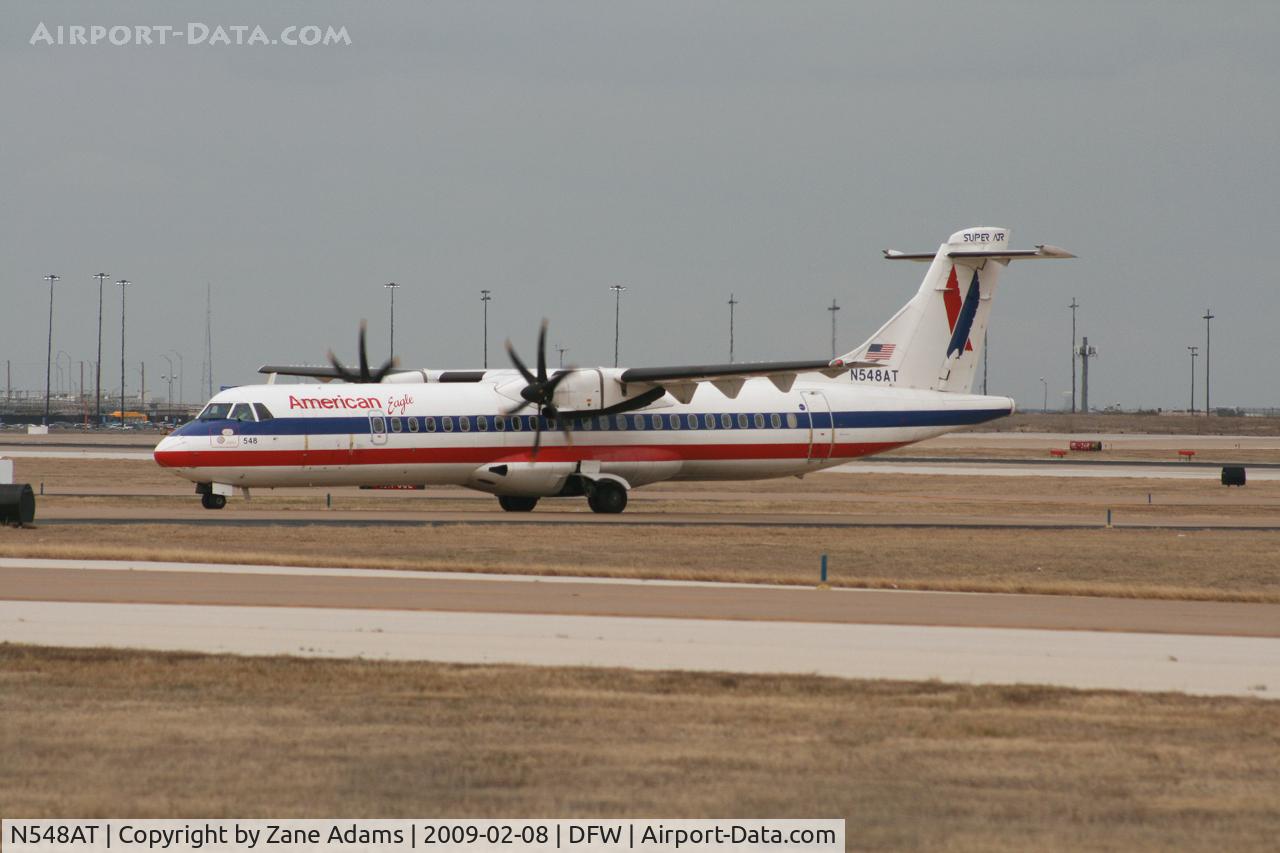 N548AT, 1998 ATR 72-212A C/N 548, American Eagle at DFW