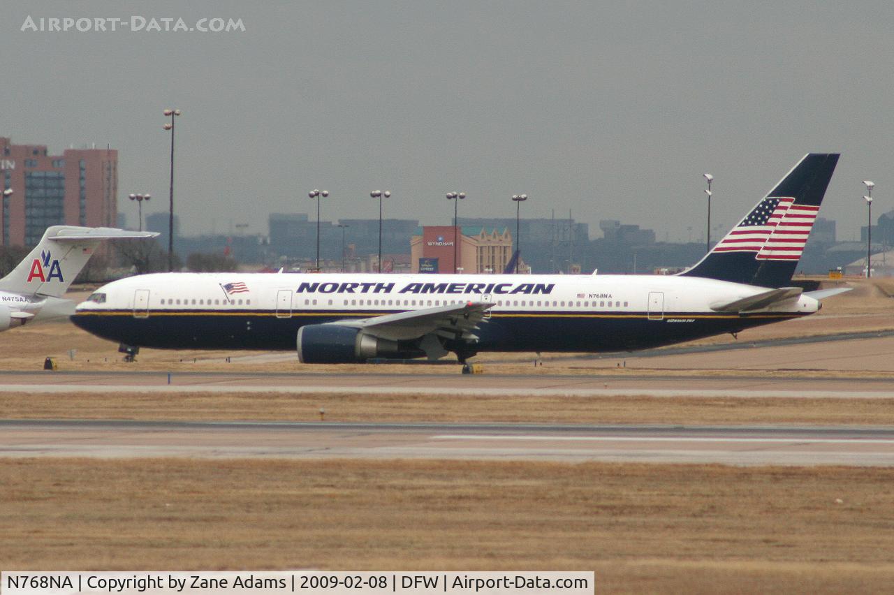 N768NA, 1999 Boeing 767-36NER C/N 29898, North American Charter at DFW
