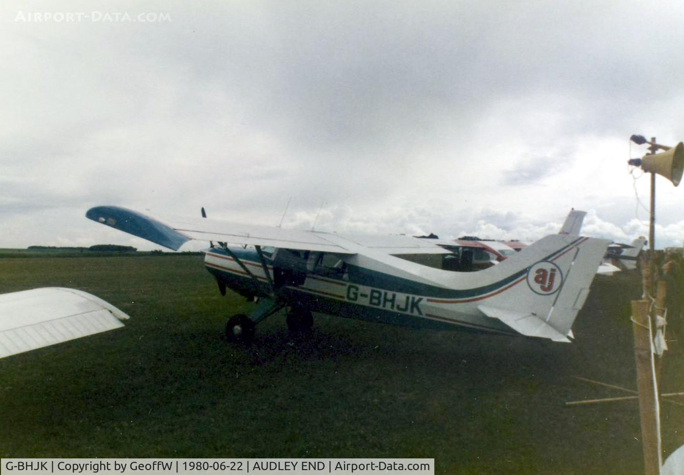 G-BHJK, 1980 Maule M-5-235C Lunar Rocket C/N 7296C, Audley End Air Day 1980