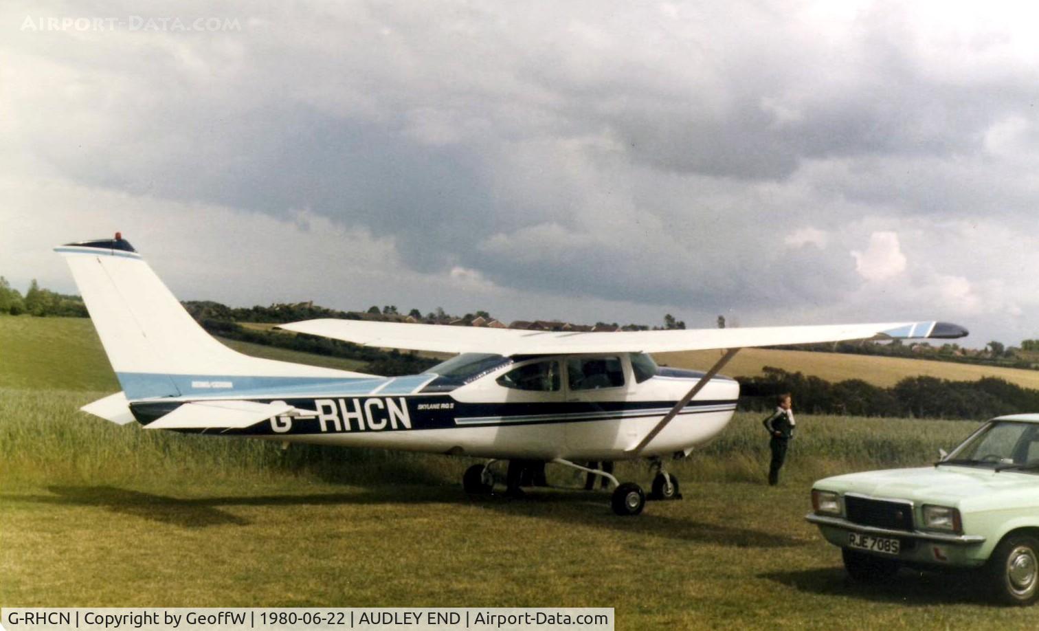 G-RHCN, 1980 Reims FR182 Skylane RG C/N 0054, Audley End Air Day 1980