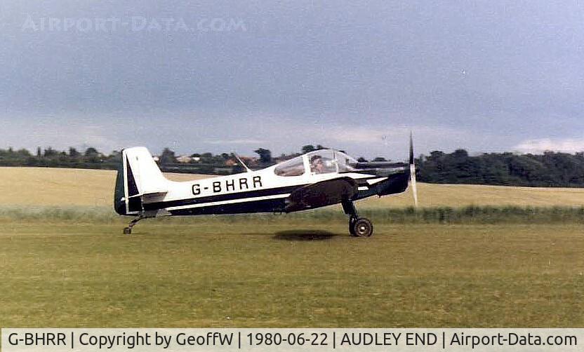 G-BHRR, 1958 Piel CP-301A Emeraude C/N 270, Visitor at the Audley End Air Day 1980