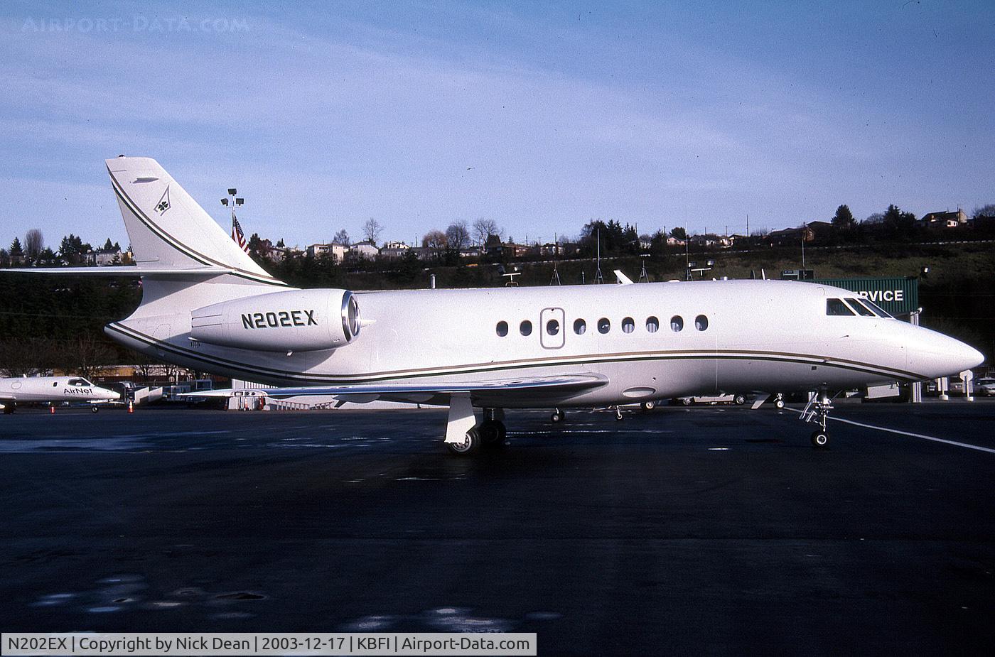 N202EX, 2003 Dassault FALCON 2000EX C/N 02, KBFI
