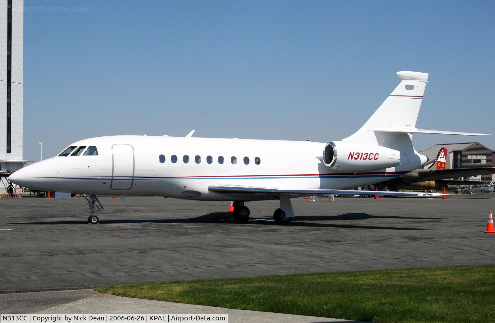N313CC, 2003 Dassault Falcon 2000EX C/N 12, KPAE