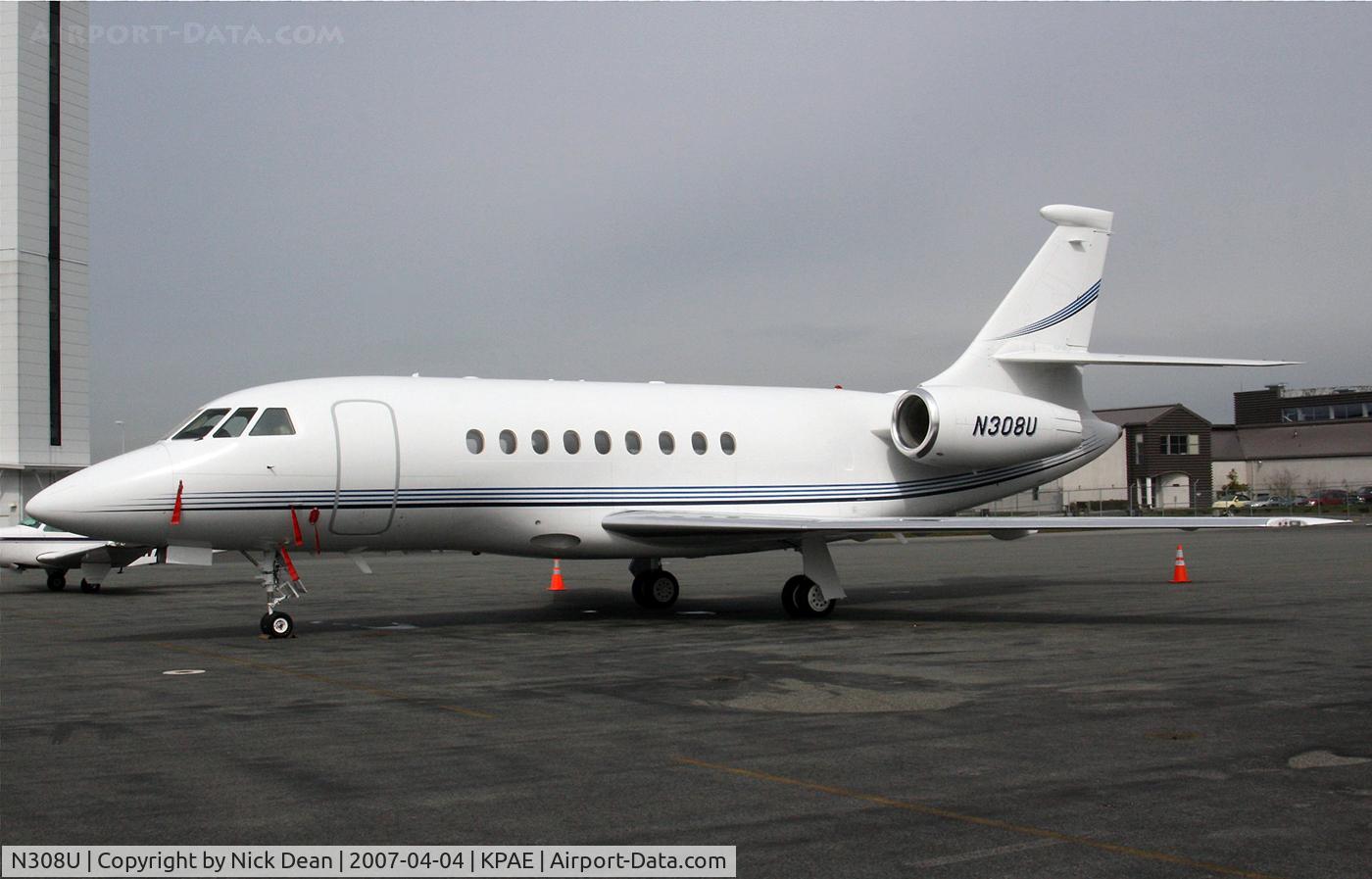 N308U, 2004 Dassault Falcon 2000EX C/N 37, KPAE