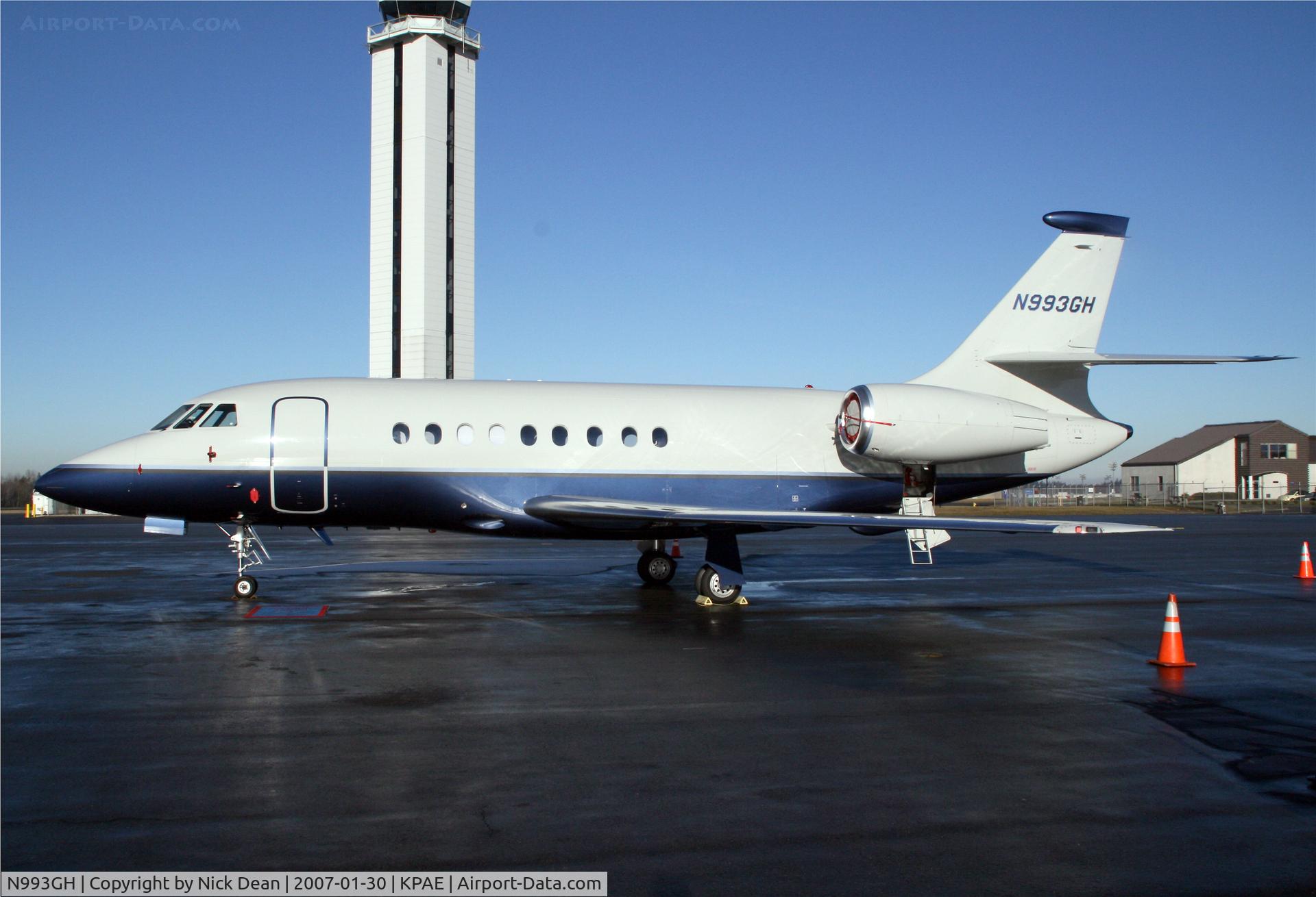 N993GH, 2006 Dassault Falcon 2000EX C/N 85, KPAE