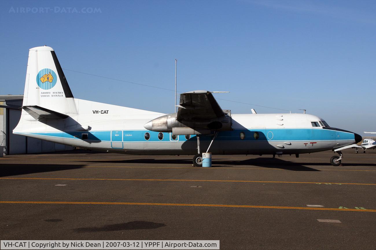 VH-CAT, 1959 Fokker F.27-100 Friendship C/N 10132, YPPF