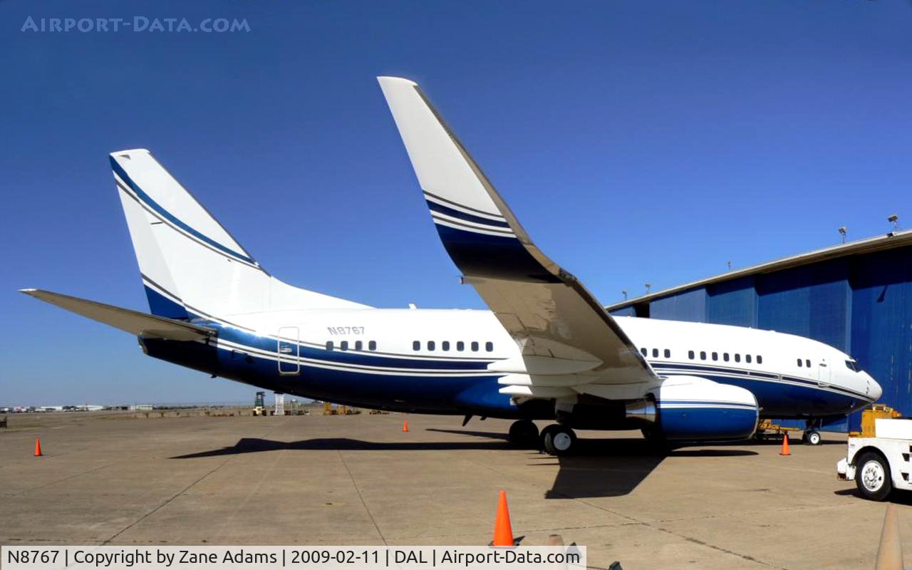 N8767, 2002 Boeing 737-7EG C/N 32807, Private 737 at Dallas Love Field - Autostitch photo