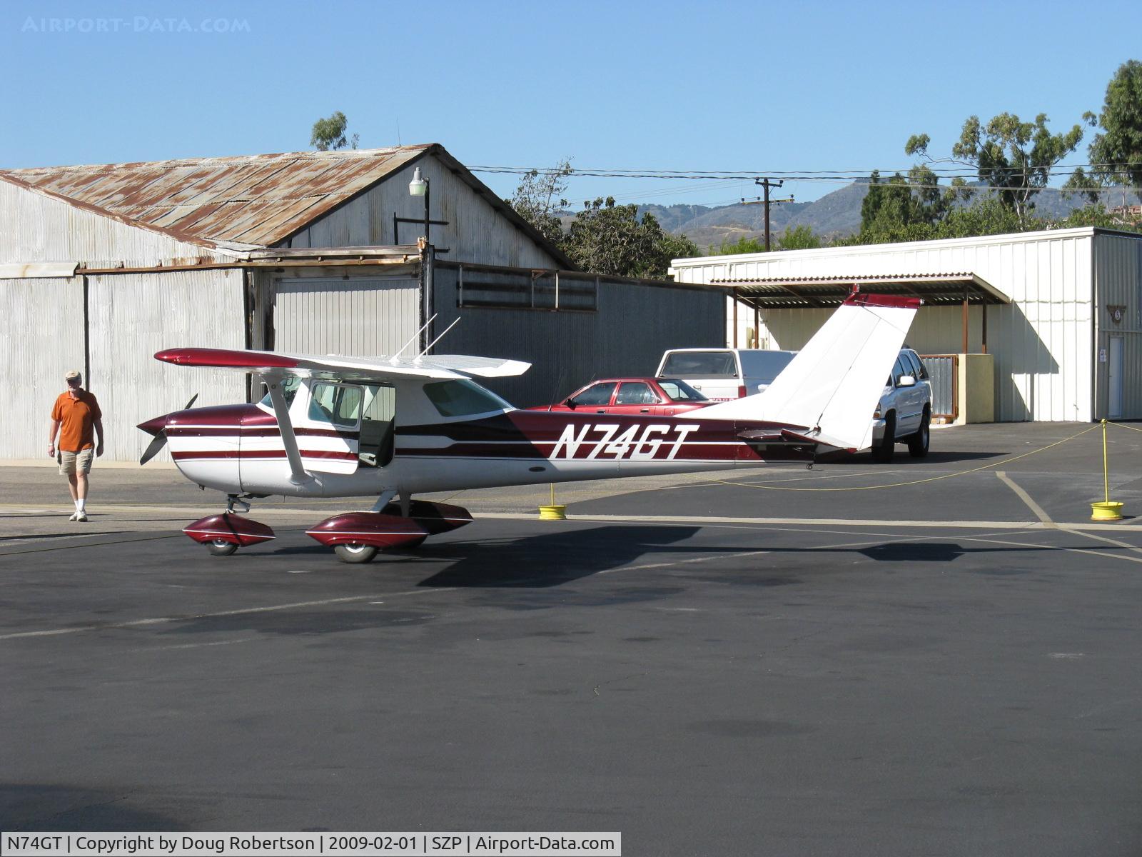 N74GT, 1969 Cessna 150J C/N 15070302, 1969 Cessna 150J, Continental O-200 100 Hp