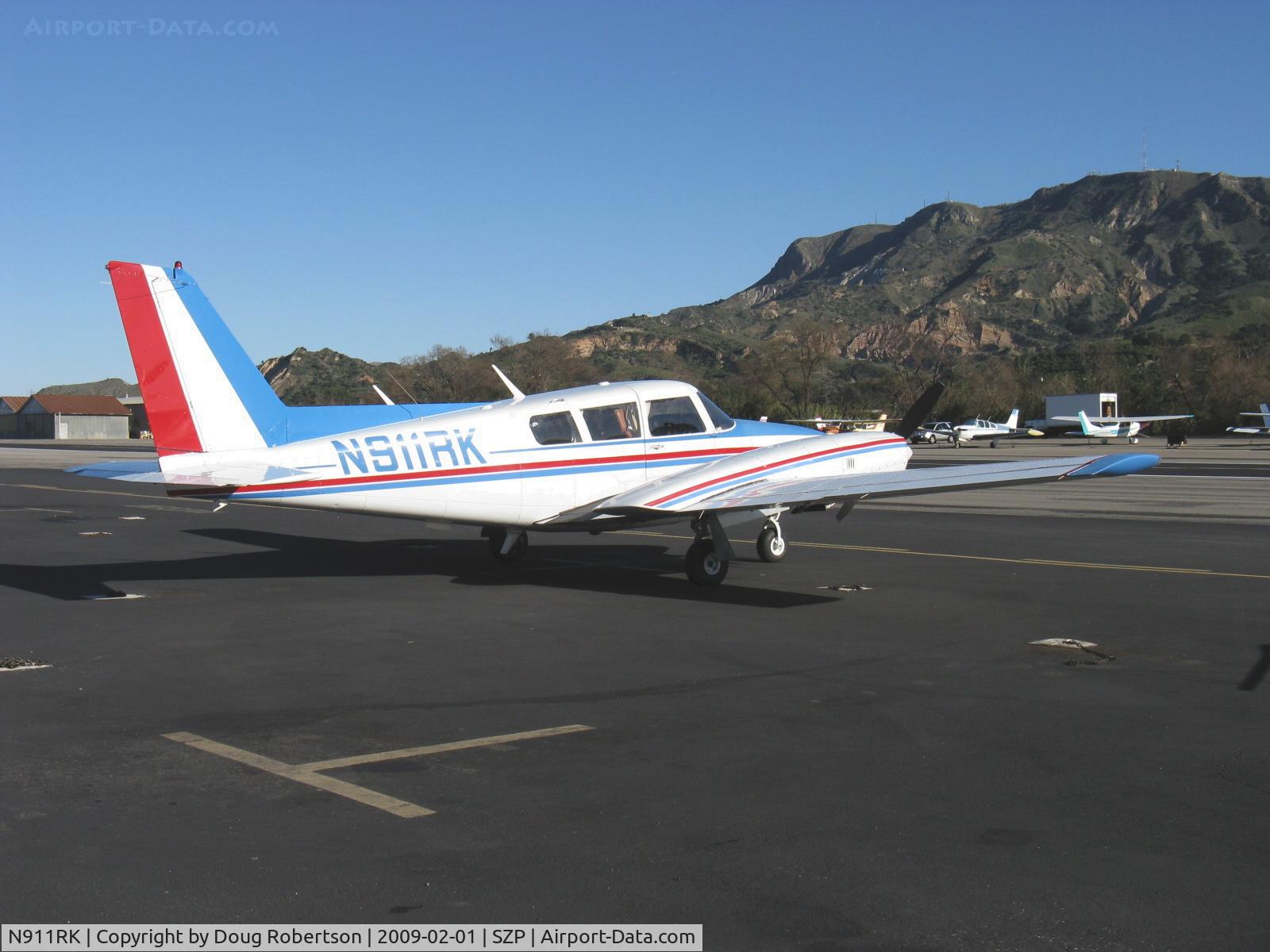 N911RK, 1966 Piper PA-30 Twin Comanche Twin Comanche C/N 30-1184, 1966 Piper PA-30 TWIN COMANCHE, two Lycoming IO-320 160 Hp each