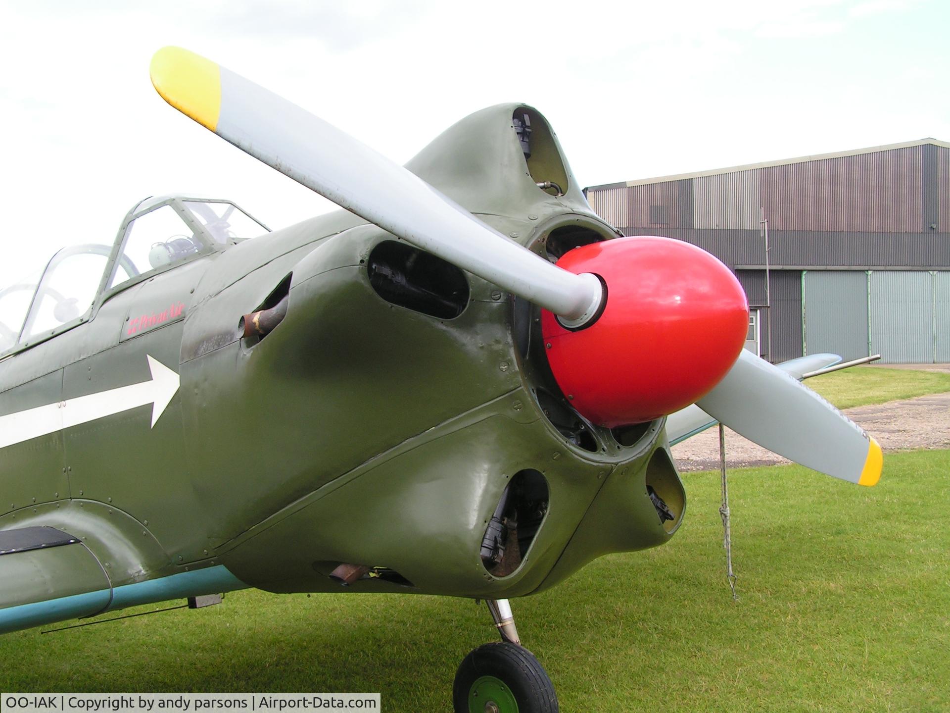 OO-IAK, 1956 Yakovlev Yak-18 C/N 1332019, Interesting engine!!!!