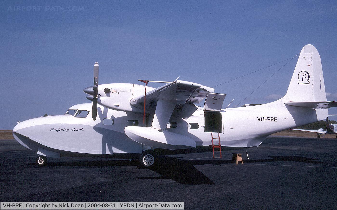 VH-PPE, 1947 Grumman G-73AT Mallard C/N J22, YPDN