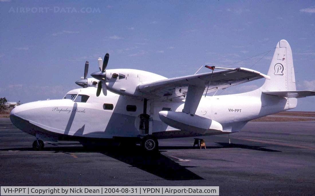 VH-PPT, 1947 Grumman G-73 Mallard C/N J-26, YPDN