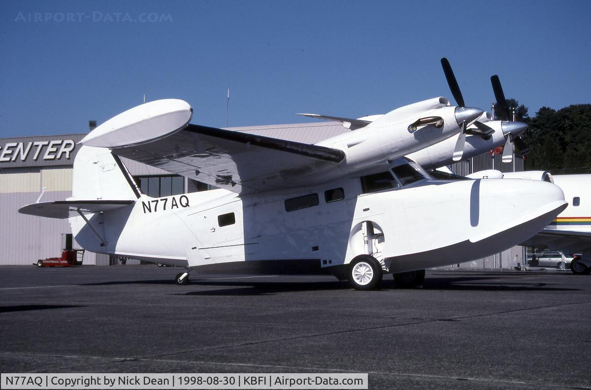 N77AQ, 1969 McKinnon G21G C/N 1205, KBFI