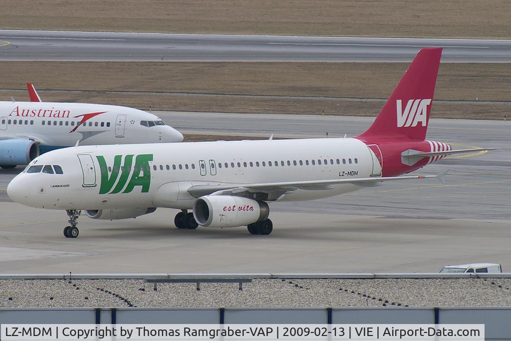 LZ-MDM, 2006 Airbus A320-214 C/N 2804, VIA - Air VIA Bulgarian Airways Airbus A320