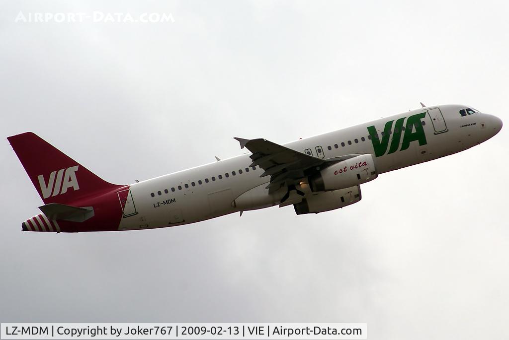 LZ-MDM, 2006 Airbus A320-214 C/N 2804, Air Via Airbus A320-232
