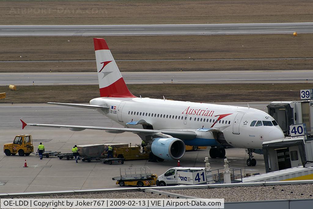 OE-LDD, 2005 Airbus A319-112 C/N 2416, Austrian Airlines Airbus A319-112