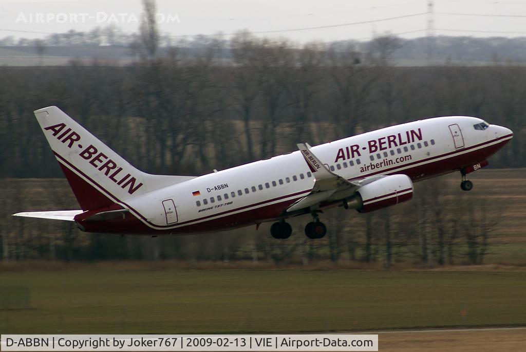 D-ABBN, 2004 Boeing 737-76Q C/N 30293, Air Berlin Boeing 737-76Q(WL)