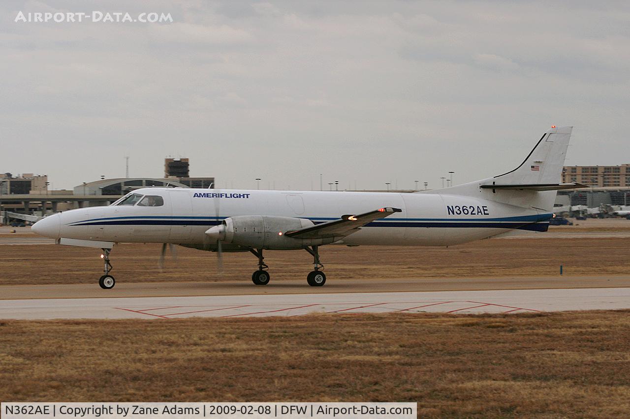 N362AE, 1987 Fairchild SA-227AC Metro III C/N AC-677B, Ameriflight Freight Swearingen at DFW