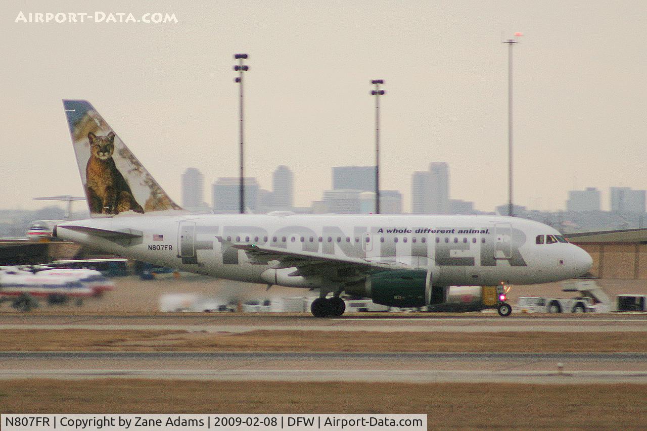 N807FR, 2004 Airbus A318-111 C/N 2276, Frontier Airlines 