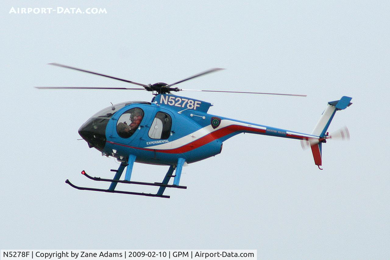 N5278F, MD Helicopters 369E C/N 0588E, At Grand Prairie Municipal - Houston Police Department