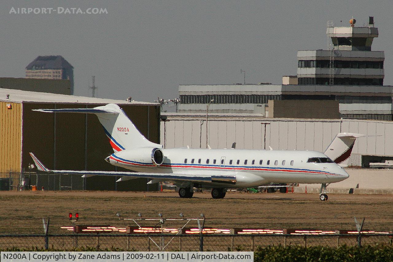 N200A, 2006 Bombardier BD-700-1A10 Global Express C/N 9203, At Dallas Love Field