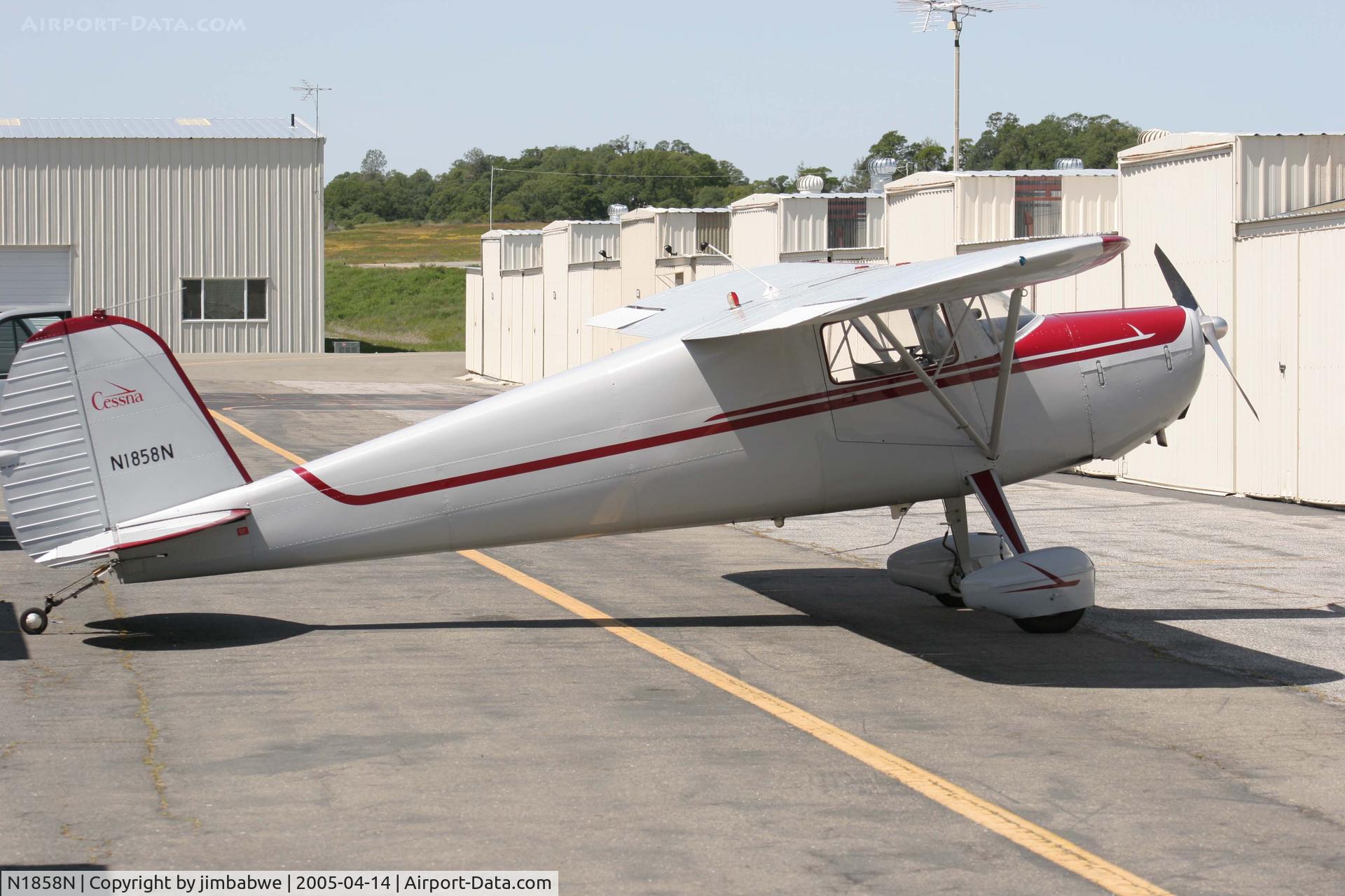 N1858N, 1946 Cessna 120 C/N 12102, Cessna 120
