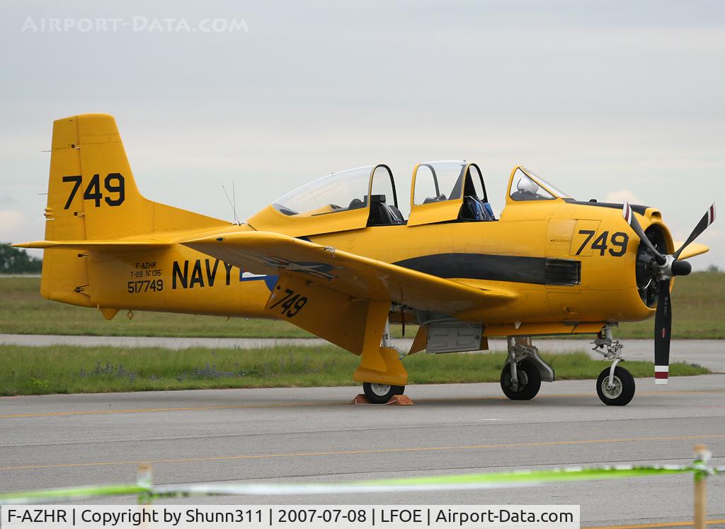 F-AZHR, North American T-28A Fennec C/N 174-602, Used during LFOE Airshow 2007